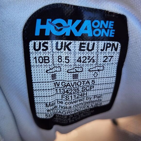 HOKA GAVIOTA 5 - Womens Sneakers - SIZE 10B  ( please See All Picture) - Picture 10 of 10